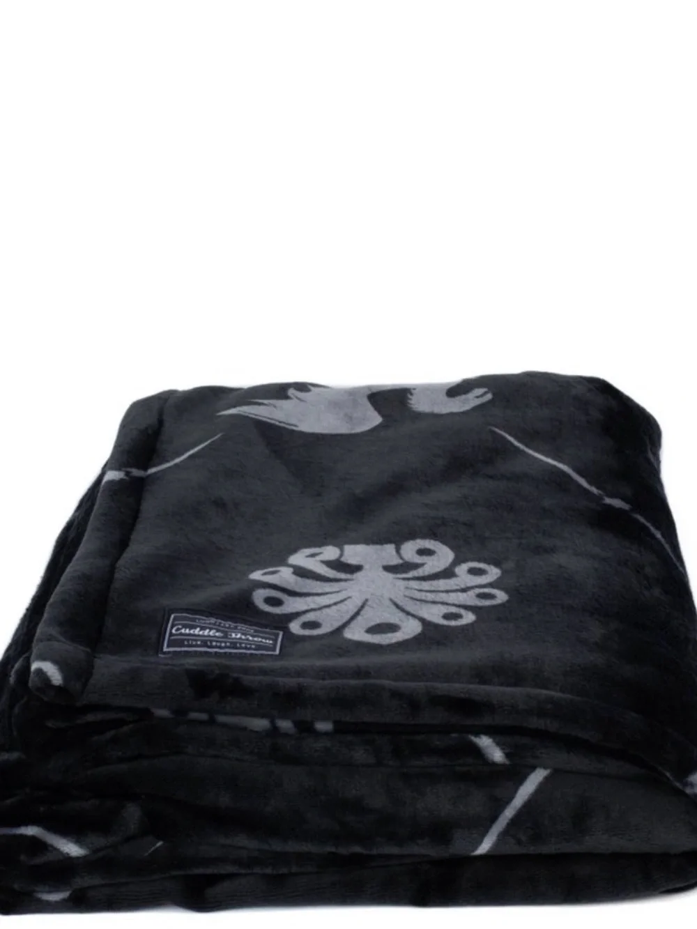 Lug Cuddle Throw Blanket Dragon Black